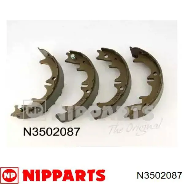 Колодки ручника N3502087 Nipparts