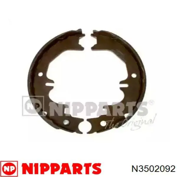 Колодки ручника N3502092 Nipparts