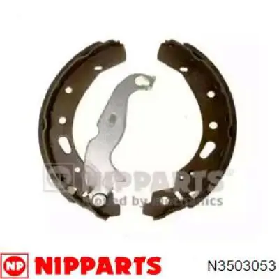 N3503053 Nipparts задние барабанные колодки