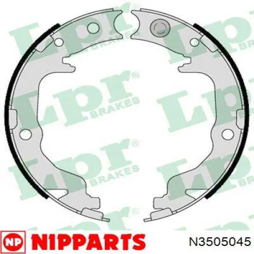 B120220 Denckermann Тормозные колодки ручника