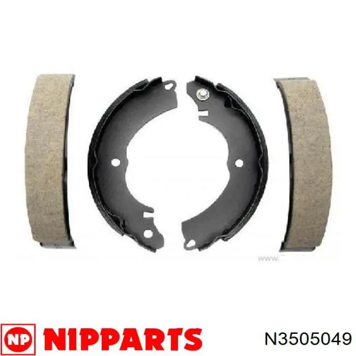Барабанные колодки Nipparts N3505049