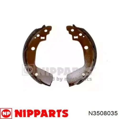 Задние барабанные колодки N3508035 Nipparts