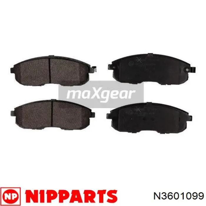 Колодки Nipparts N3601099 цена, от 29.62 USD