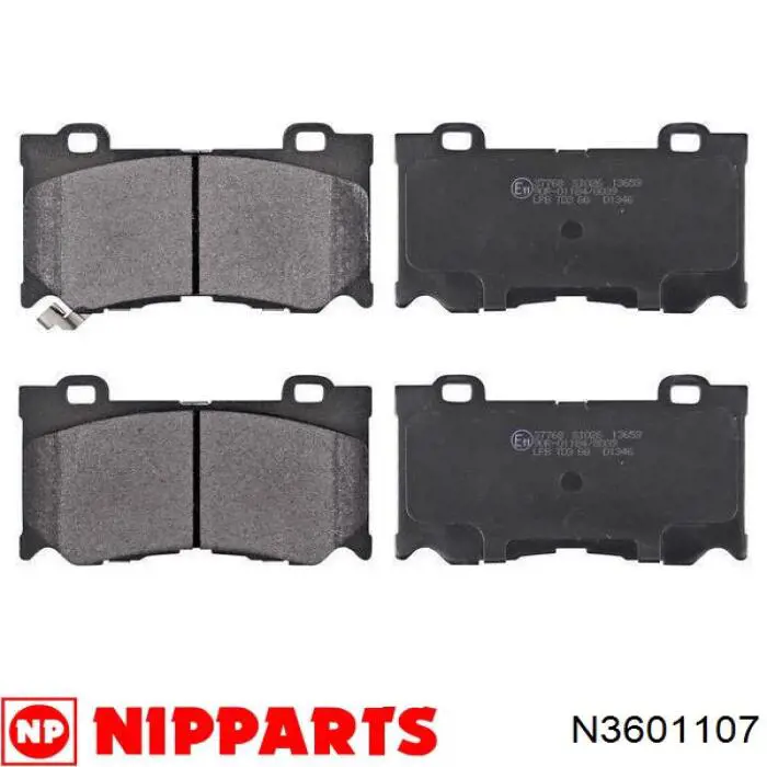 D1060JL00A Nissan/Infiniti Колодки передние