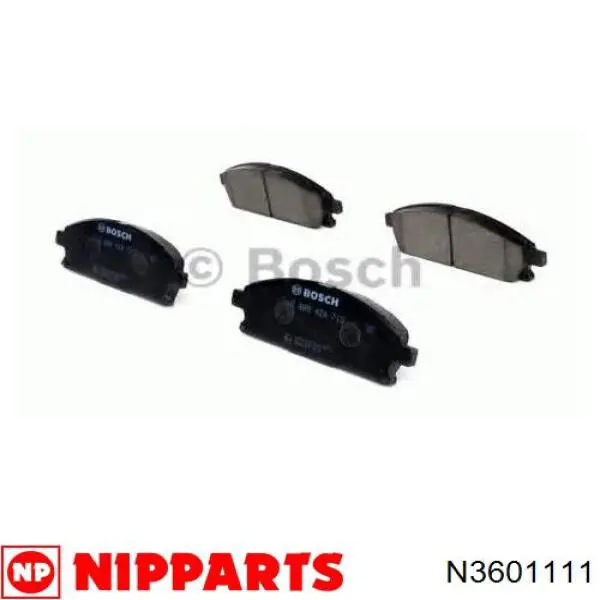 Колодки Nipparts N3601111 цена, от 28.81 USD