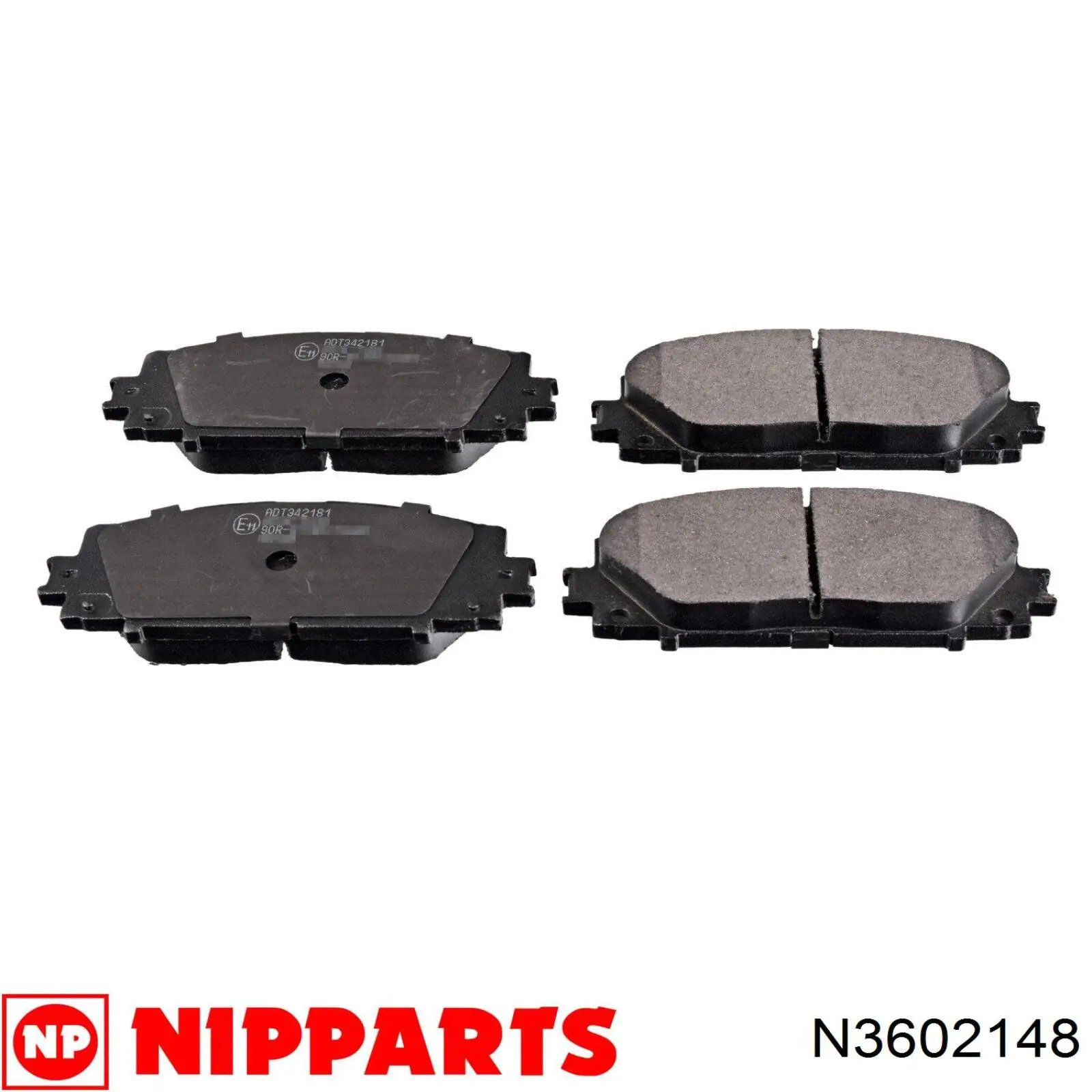 Тормозные колодки Bosch 986494196