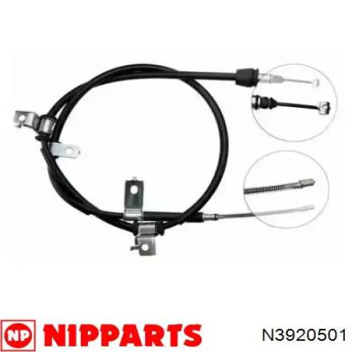 Трос ручника N3920501 Nipparts