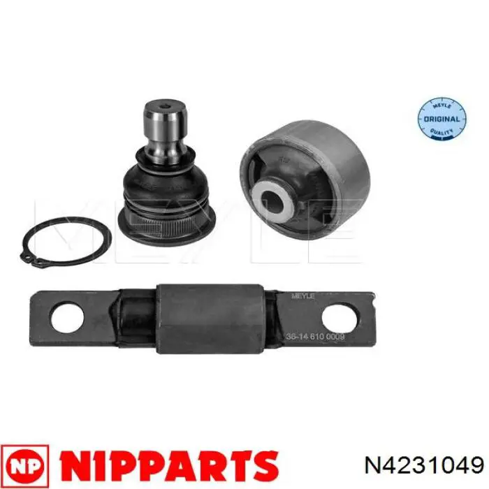 Сайлентблок передней подвески Nipparts N4231049 цена, от 10.72 USD