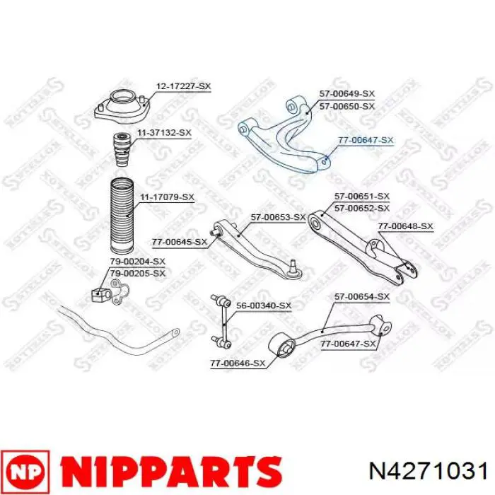 Втулка переднего стабилизатора Kautek INBS003 цена, от 3.23 USD