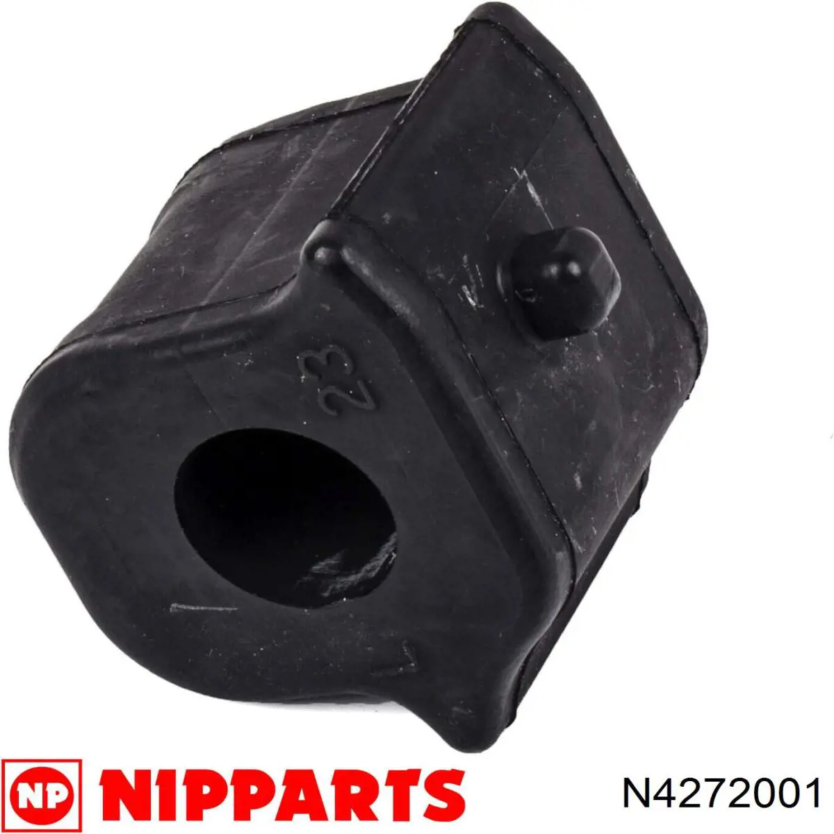 Втулка стабилизатора переднего левая 411850 GKN-Spidan