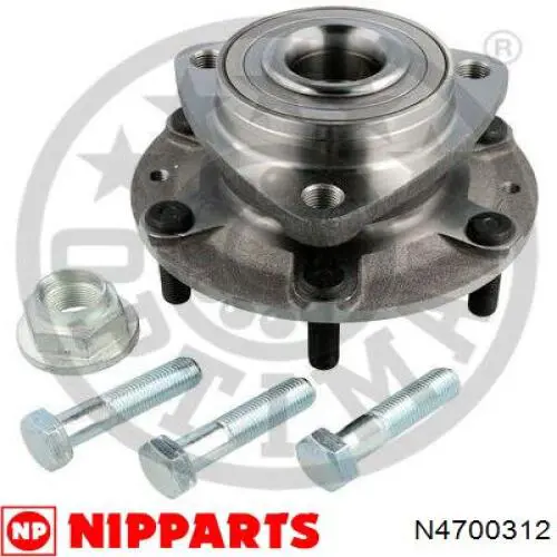 Ступицы передних колес Nipparts N4700312 цена, от 94.63 USD