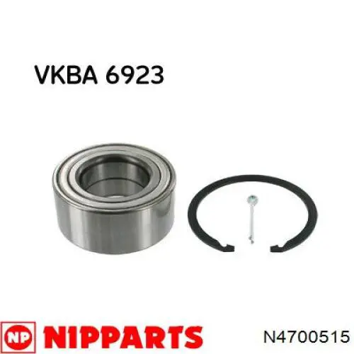 Комплект подшипника ступицы колеса Nipparts N4700515 цена, от 20.12 USD
