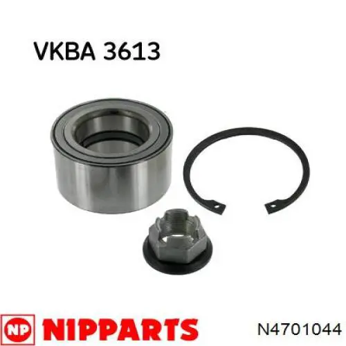 Комплект подшипника ступицы колеса Nipparts N4701044 цена, от 26.49 USD
