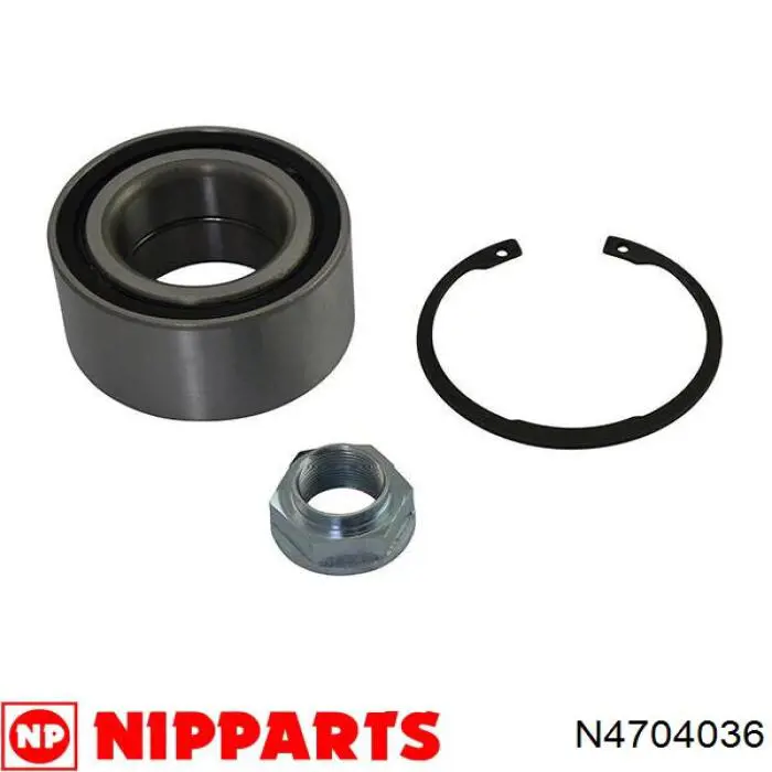 Купить N4704036 Nipparts Подшипник передней ступицы