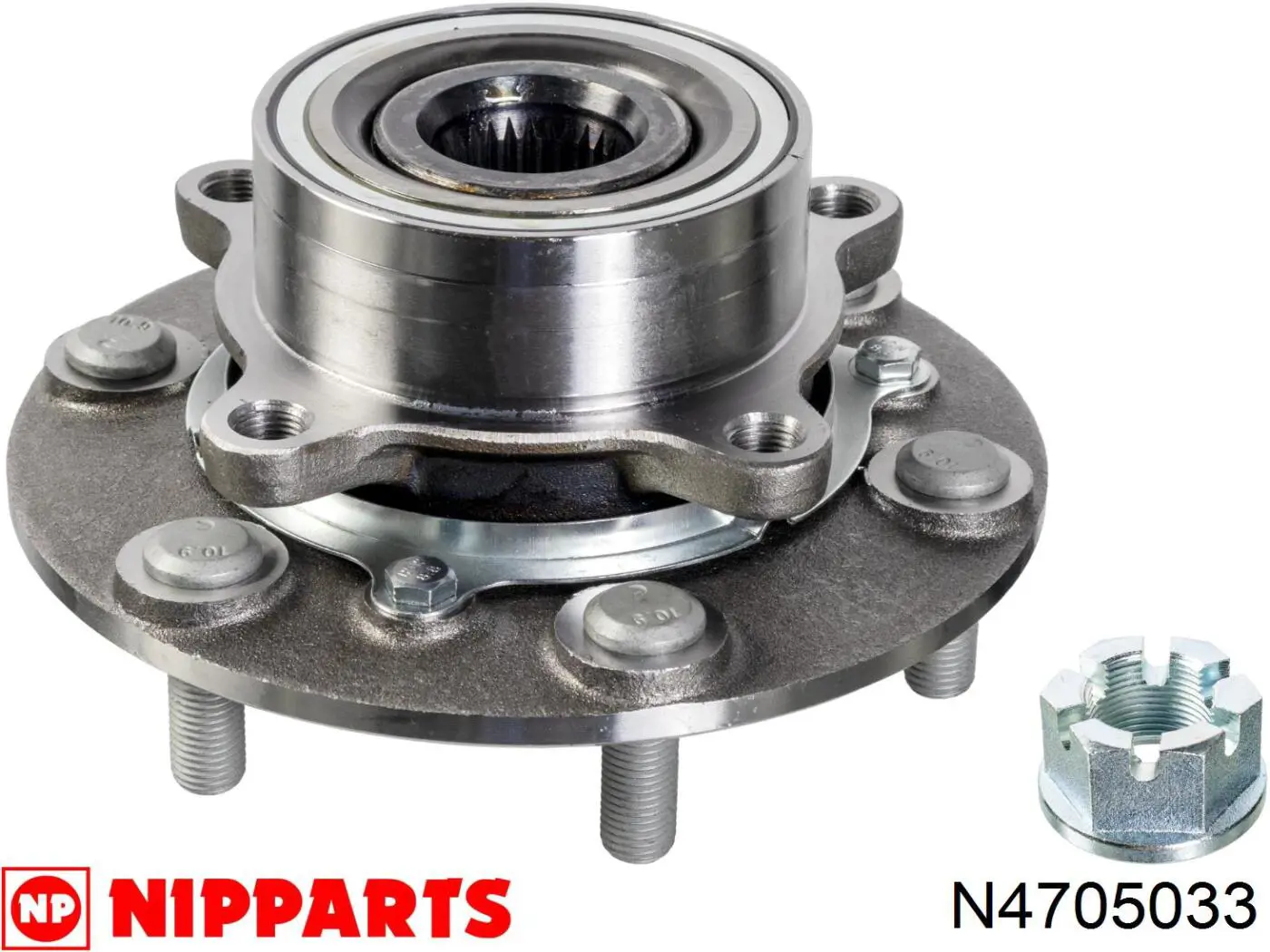 Ступицы передних колес Nipparts N4705033 цена, от 60.85 USD