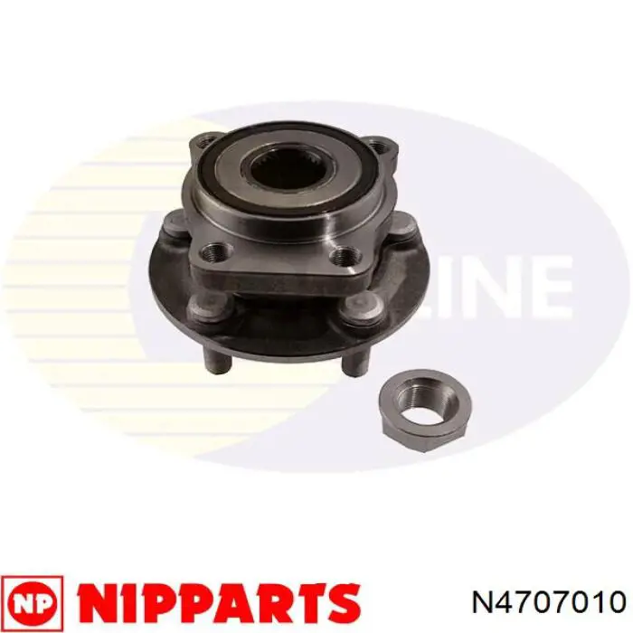 Ступицы передних колес Nipparts N4707010 цена, от 55.37 USD