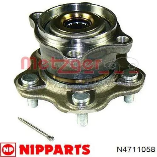 Ступицы задних колес Nipparts N4711058 цена, от 75.82 USD