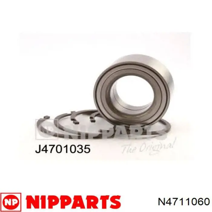 Купить N4711060 Nipparts Подшипник задней ступицы