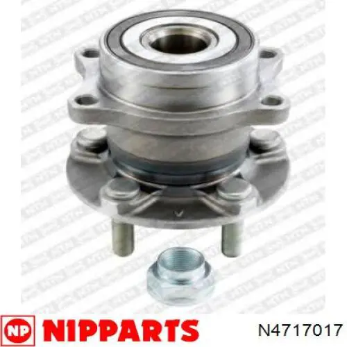Ступицы задних колес Nipparts N4717017 цена, от 65.79 USD