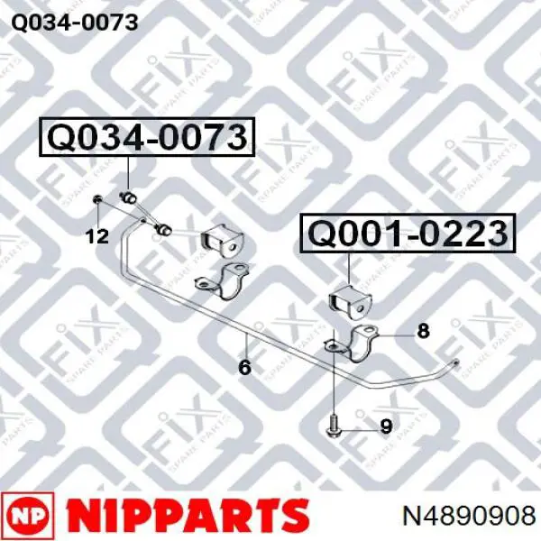 Линк стабилизатора, заднего KAP 96440020 цена, от 8.81 USD