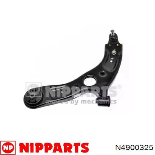 N4900325 Nipparts braço oscilante inferior esquerdo de suspensão dianteira