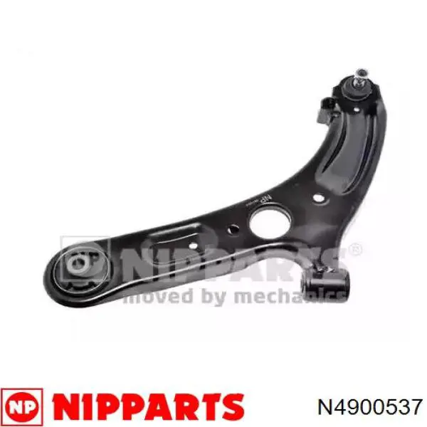 N4900537 Nipparts braço oscilante inferior esquerdo de suspensão dianteira