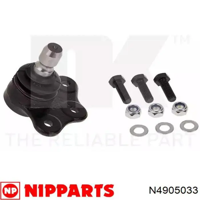 Левый рычаг передней нижней подвески Nipparts N4905033 цена, от 37.96 USD