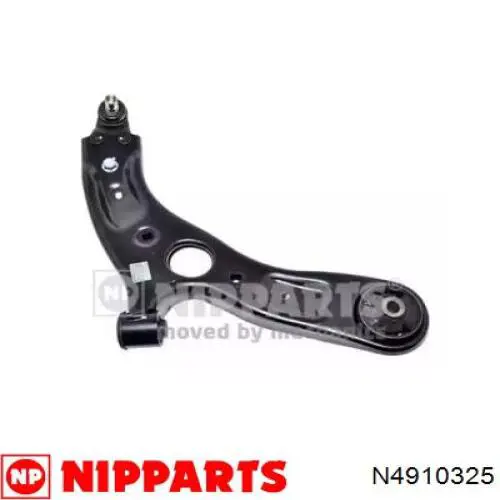 N4910325 Nipparts braço oscilante inferior direito de suspensão dianteira