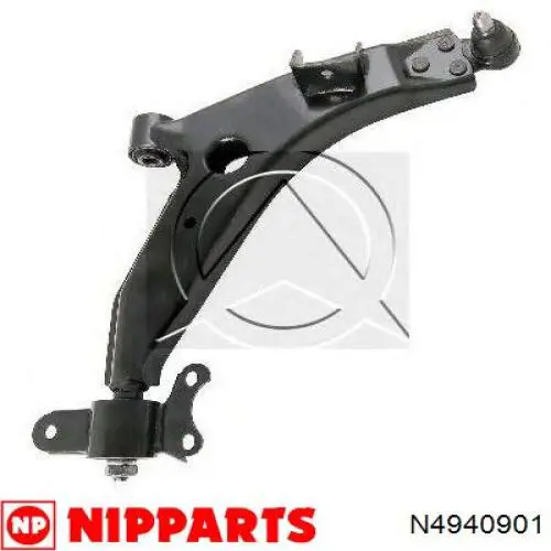 Brazo suspension trasero superior izquierdo N4940901 Nipparts