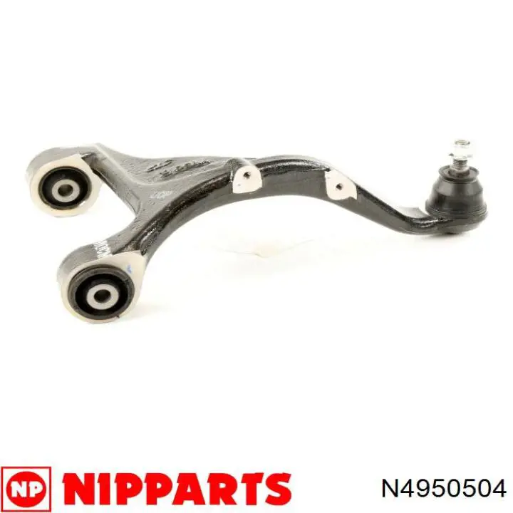 Brazo suspension trasero superior derecho N4950504 Nipparts
