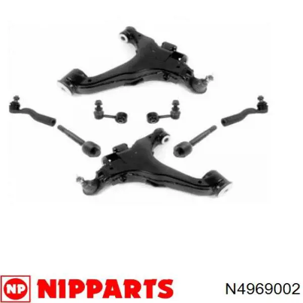 Стойка переднего стабилизатора левая N4969002 Nipparts