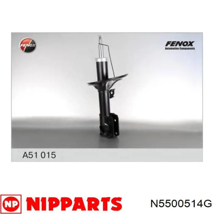 Амортизатор передний левый N5500514G Nipparts