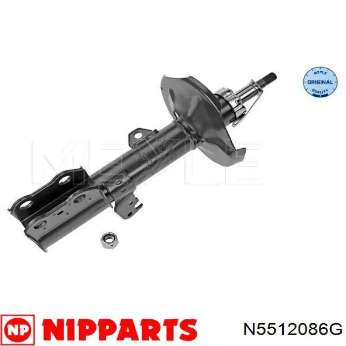 Амортизатор подвески передний левый Nipparts N5512086G цена, от 50.68 USD