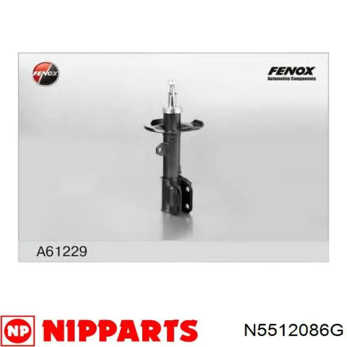 Купить N5512086G Nipparts Амортизатор подвески передний правый