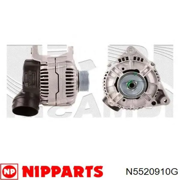Амортизатор задній N5520910G Nipparts
