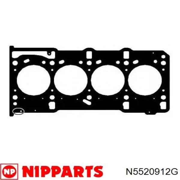 Амортизатор задній N5520912G Nipparts