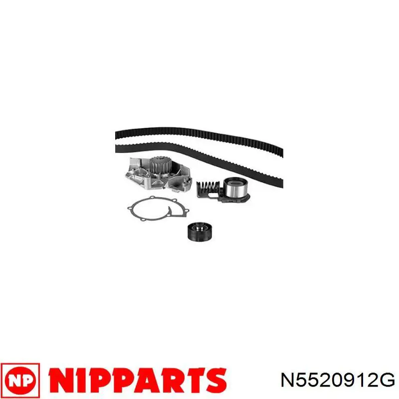 Амортизатор задній N5520912G Nipparts