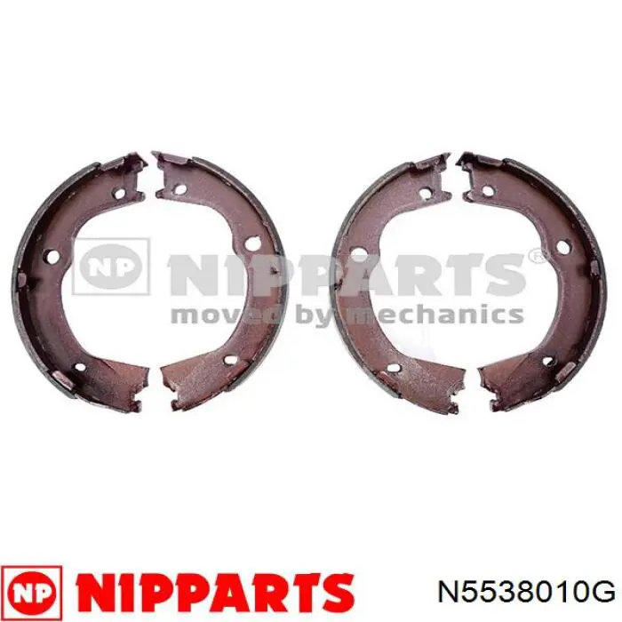 Amortiguador trasero derecho N5538010G Nipparts