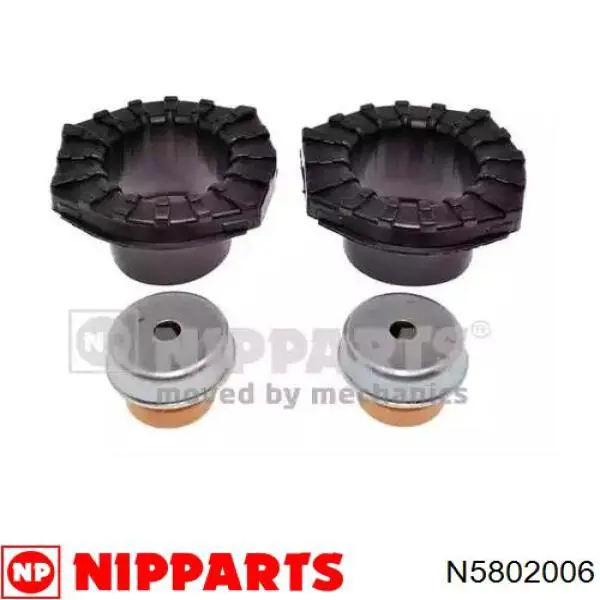 Буфер (отбойник) амортизатора переднего + пыльник N5802006 Nipparts