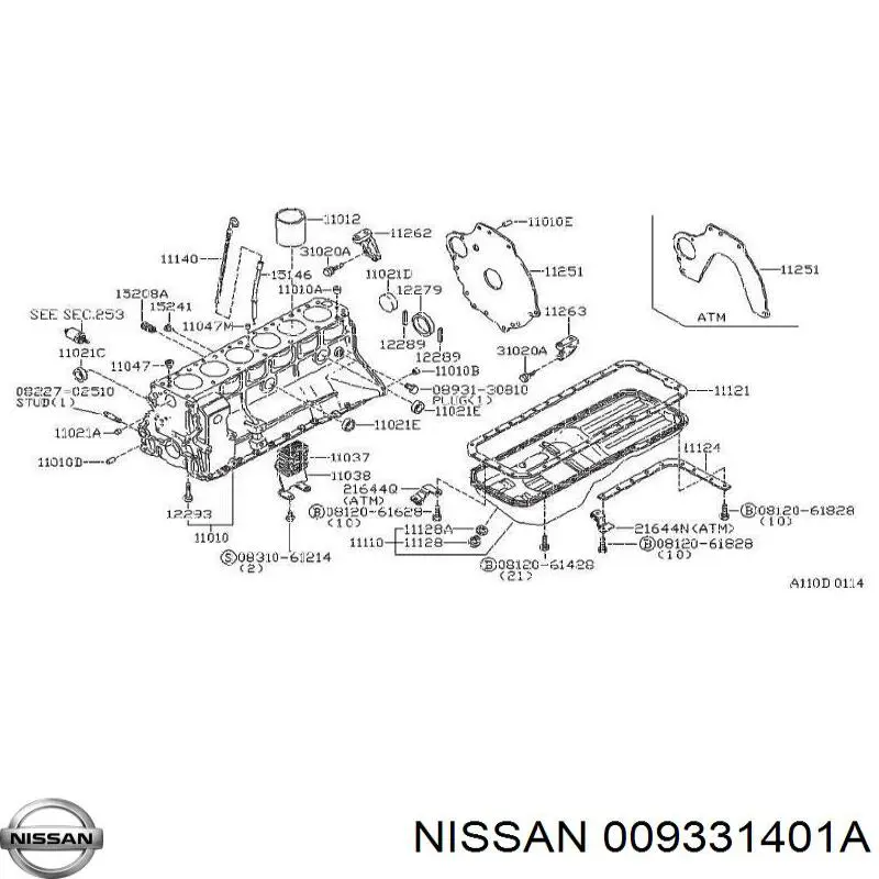 009331401A Nissan 