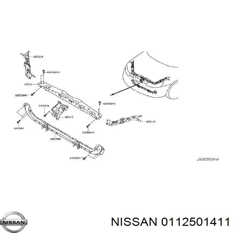  112501411 Nissan