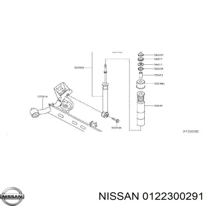  122300291 Nissan