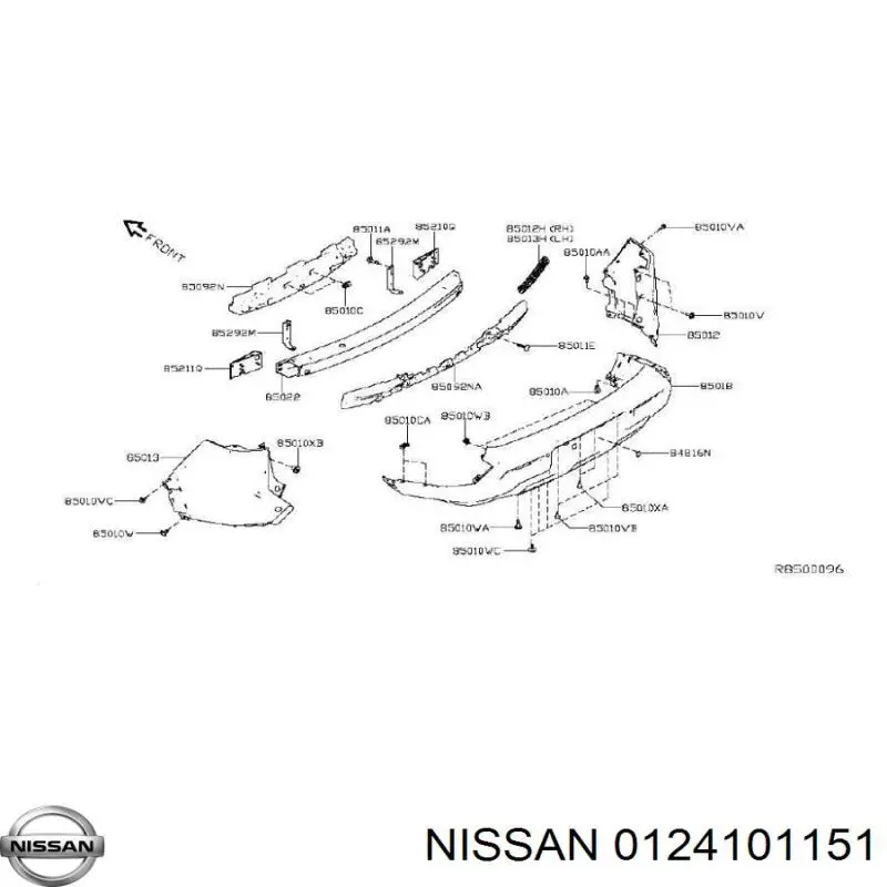  0124101151 Nissan