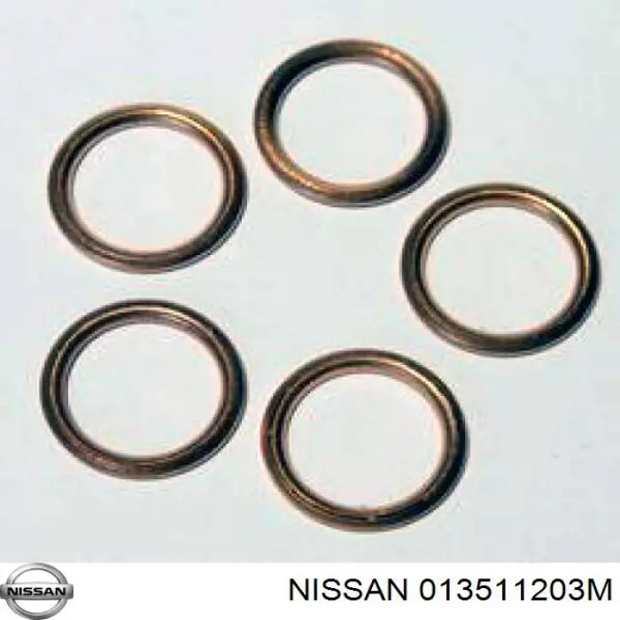 Прокладка пробки поддона двигателя Nissan 013511203M