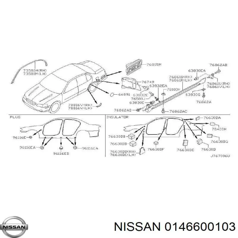  0146600103 Nissan