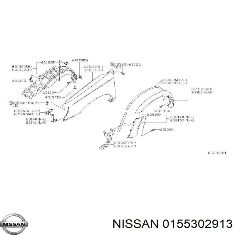  155302913 Nissan