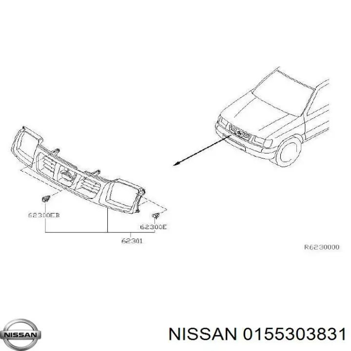 Купить 0155301631 Nissan/Infiniti 
