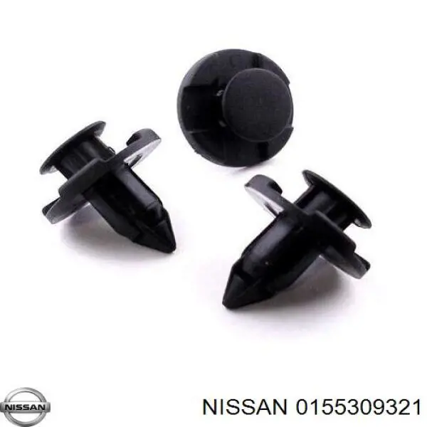 Пистон (клип) крепления подкрылка переднего крыла на Nissan Qashqai I 
