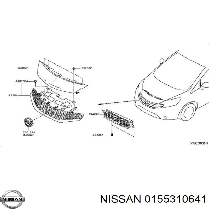  Nissan/Infiniti 0155310641 цена, от 1.41 USD