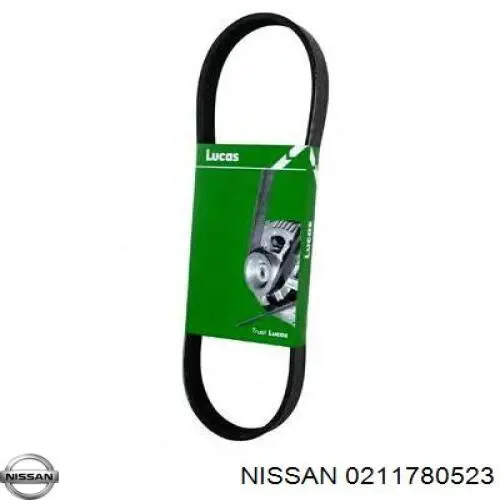 0211780523 Nissan/Infiniti Поликлиновый ремень